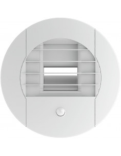 Bouche hygroréglable sdb wc détection présence (à piles) 5-40/30 D80 S&P (UNELVENT) 858056