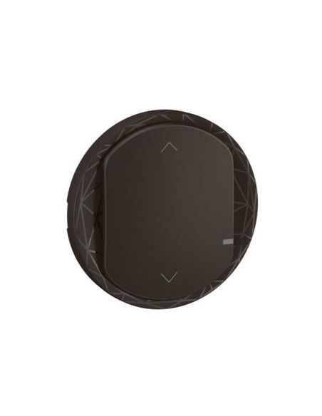 Enjoliveur interrupteur/commande volet roulants Céliane with Netatmo Noir LEGRAND CN1431