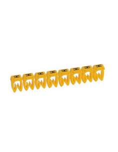 300 Repères CAB 3 pour filerie 4mm² à 6mm² avec lettre majuscule H LEGRAND 038367 2