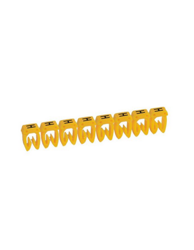 300 Repères CAB 3 pour filerie 4mm² à 6mm² avec lettre majuscule H LEGRAND 038367