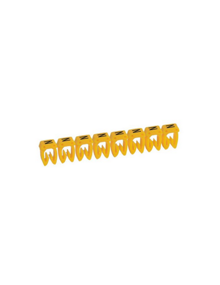 300 Repères CAB 3 pour filerie 4mm² à 6mm² avec lettre majuscule N LEGRAND 038373
