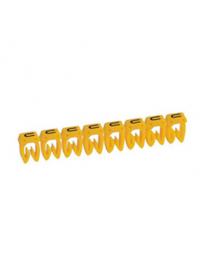 300 Repères CAB 3 pour filerie 4mm² à 6mm² avec lettre majuscule U LEGRAND 038380 2