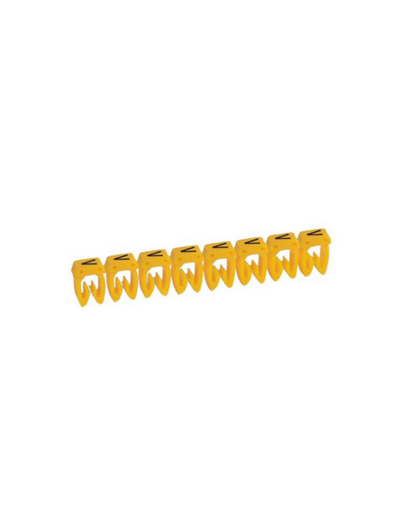 300 Repères CAB 3 pour filerie 4mm² à 6mm² avec lettre majuscule V LEGRAND 038381