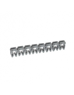 300 Repères CAB 3 pour filerie 1,5mm² à 2,5mm² avec chiffre 8 gris LEGRAND 038228 2
