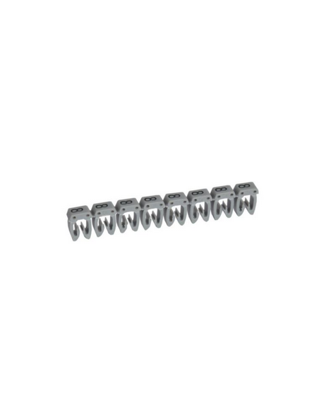 300 Repères CAB 3 pour filerie 1,5mm² à 2,5mm² avec chiffre 8 gris LEGRAND 038228
