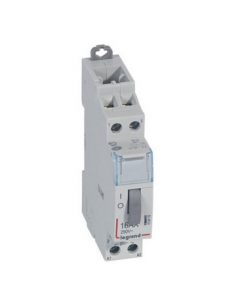Télérupteur CX³ standard bornes à vis 2 Pôles 16A 250V~ contact 2F tension commande 24V~ 1 module LEGRAND 412410 2