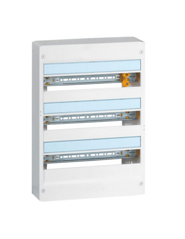 Coffret Drivia 18 modules 3 rangées IP30 IK05 Blanc RAL9003 LEGRAND 401223