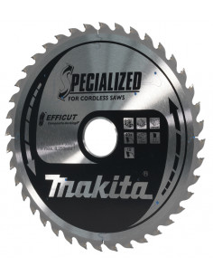 Lame pour scie circulaire Efficut Bois Composite 185x30mm 40 Dents MAKITA E-12245 2