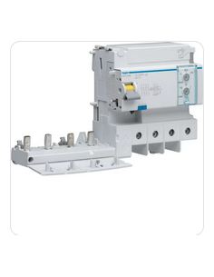 Bloc différentiel 4 Pôles 125A 30mA type AC HAGER BDC480E