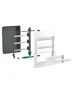 Coffret encastré PRISMASET XS 3 Rangées de 18 Modules sans porte SCHNEIDER LVSXS318 2