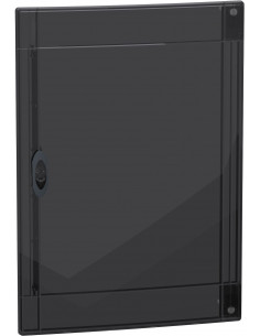 Porte fumée PRISMASET XS RAL9003 pour coffret encastré 3 Rangées de 18 Modules SCHNEIDER LVSXDS318 2