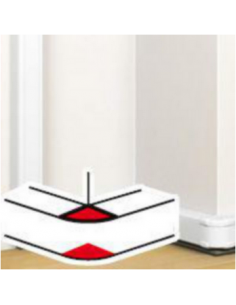 Angle extérieur pour goulotte à clippage direct Mosaic 50x80mm blanc LEGRAND 075631 2