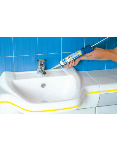 Cartouche GEBSICONE W2 310ml Translucide GEB 890502
