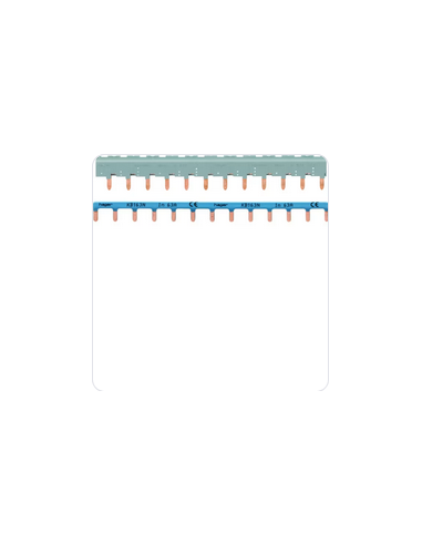 Barres de pontage 3P+N 63A languette 12 modules HAGER KBN863A