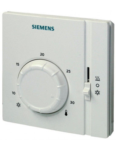 Thermostat ambiance Consigne avec Chaud/Froid/Arrêt SIEMENS RAA41