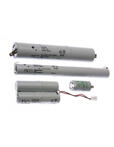 Pack accumulateurs 3x1.2V-0.8Ah pour les blocs ULTRALED boitier EPSILON LUMINOX LUM11078