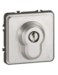 Interrupteur à clé 2 positions 6A 250V~ Soliroc IK10 IP54 LEGRAND 077874