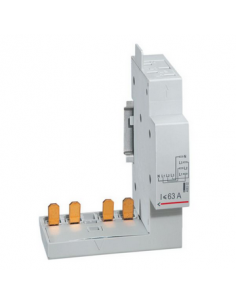 Module de raccordement par peigne pour contacteur 40A et 63A à borne automatique 4 Pôles 1 module  LEGRAND 406302 2