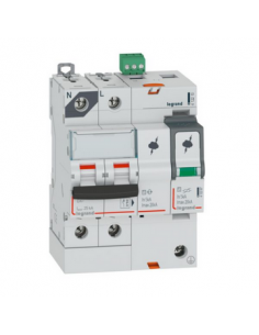 Parafoudre avec protection de court-circuit intégrée type T2 Imax 20kA 1P+N 320V 4 modules LEGRAND 412210 2