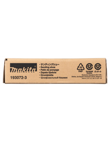 Châssis de ponçage pour ponceuse à bande 9404 MAKITA 193072-3