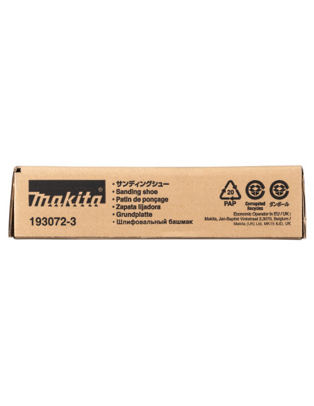 Châssis de ponçage pour ponceuse à bande 9404 MAKITA 193072-3