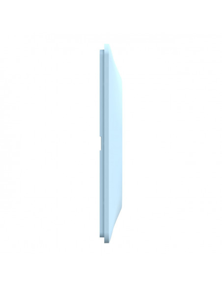 OVALIS PLAQUE DE FINITION 1 POSTE BLEU AZURIN SCHNEIDER S320702C