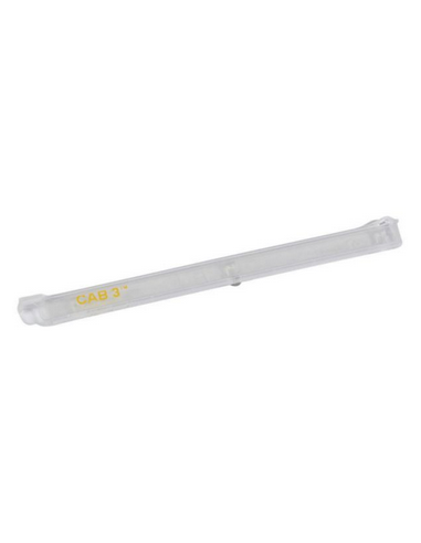 Chargeur transparent pour repérage CAB 3 pour repères section 4mm² à 6mm² marquage jaune LEGRAND 038397