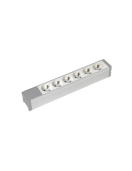 Bloc nourrice équipé de 6 prises 2P+T à câbler LEGRAND 073402