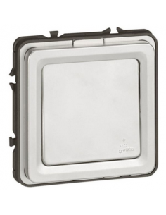 Poussoir inverseur NO-NF 6A 230V~ Soliroc IK10 IP55 LEGRAND 077841
