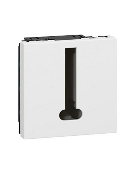 Prise téléphone 8 contacts Mosaic 2 modules blanc LEGRAND 078738
