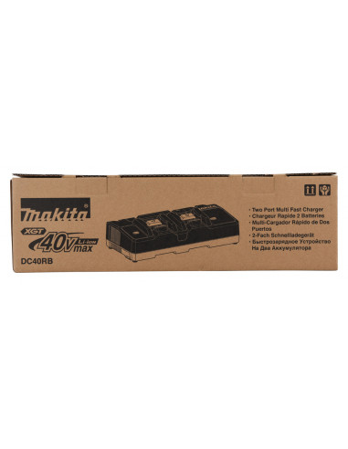 Chargeur double rapide pour batterie XGT DC40RB MAKITA 191N09-8