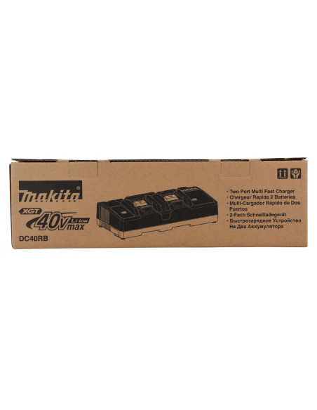 Chargeur double rapide pour batterie XGT DC40RB MAKITA 191N09-8