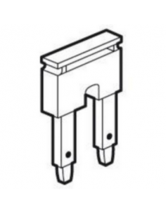 Peigne pour 2 blocs de jonction à ressort viking 3 pas 12mm rouge LEGRAND 037585