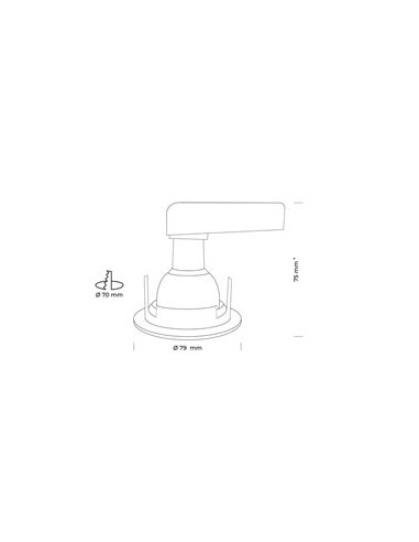 SPOT ENCASTRE MERCURE SLIM IP65 6w STEP CCT 3K-4K CHR AEROSPOT 150809