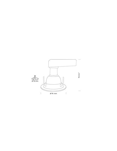 SPOT ENCASTRE MERCURE SLIM IP65 6w STEP CCT 3K-4K CHR AEROSPOT 150809