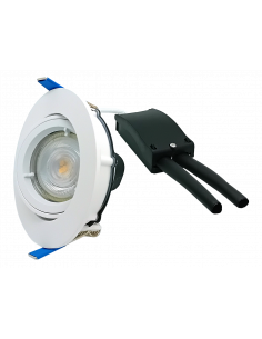 SPOT ENCASTRE TRITON SLIM IP65 EO 6W SLI Dim 4K ACIER BROSSE AEROSPOT 167213