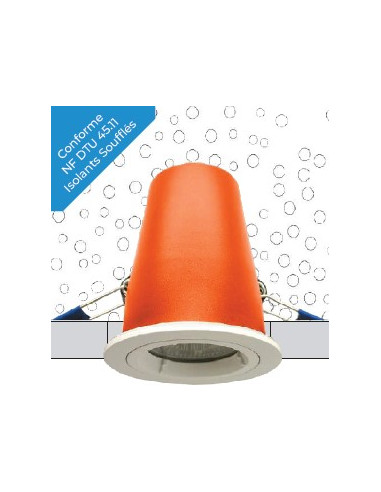 SPOT ENCASTRE MERCURE MBF NF IP65 6W 120° 4000K BLANC AEROSPOT 282651