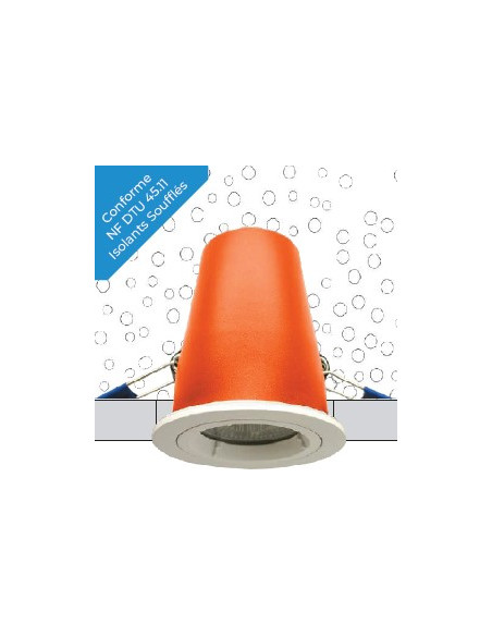 SPOT ENCASTRE MERCURE MBF NF IP65 6W 120° 4000K BLANC AEROSPOT 282651