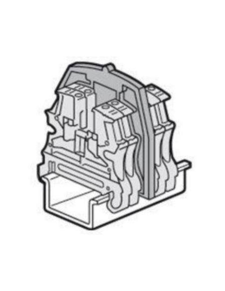Cloison de séparation pour blocs de jonction à vis viking 3 avec 2 étages LEGRAND 037563