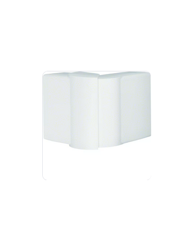 Angle extérieur variable lifea p LF/LFF40090 h90mm x p40mm RAL 9016 Pure HAGER LFF4009039016