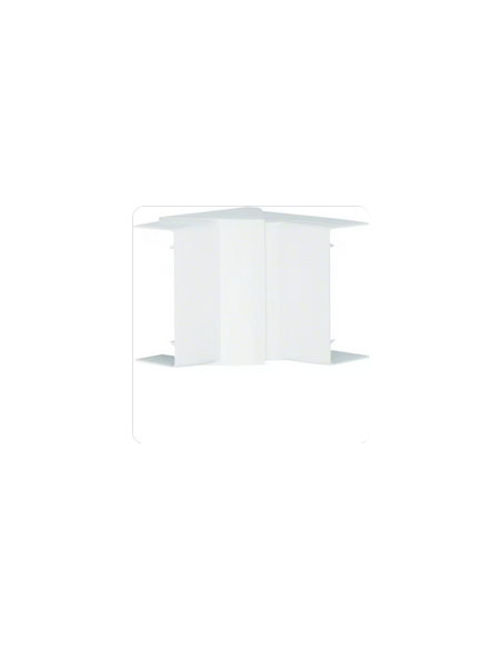 Angle intérieur variable lifea p LF/LFF40090 h90mm x p40mm RAL 9016 Pure HAGER LFF4009049016