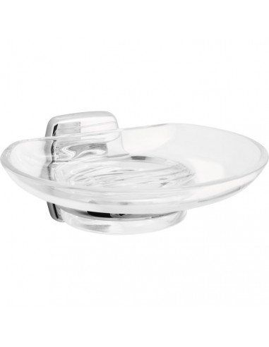Porte-savon Coupelle verre incolore INDA