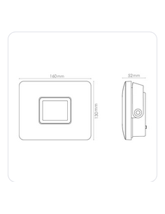 Projecteur FLOM MIDI graphite 23 Watts Led 4000K 2710LM classe I IK06 IP65 SG LIGHTING 630036 2