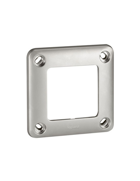 Plaque 1 poste Soliroc IK10 LEGRAND 077851