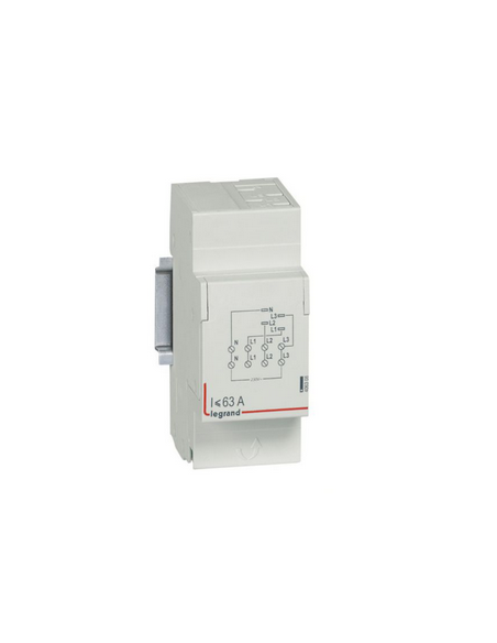 Module d'alimentation pour peigne tétrapolaire tête de groupe HX³ horizontal section 6mm² à 16mm² 2 modules LEGRAND 406308