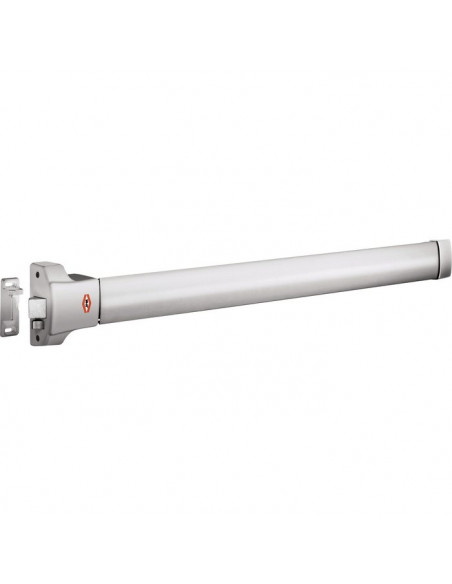 Serrure anti-panique Push Bar 90 à 1 point Blanc 90161PT JPM90+ 845mm JPM PJ1000-08-0A