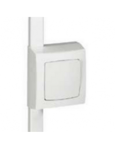 Cadre Appareillage saillie 1 poste pour pose sur moulure DLPlus épaisseur 20mm Blanc LEGRAND 031409