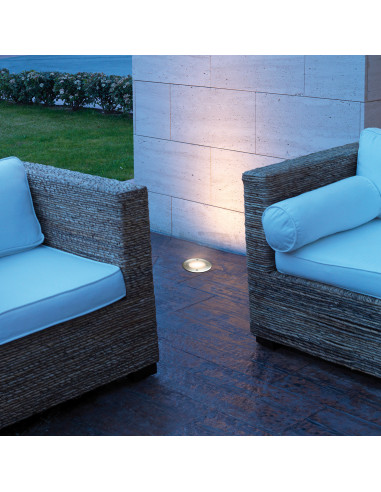 Encastré au sol BORA Round IP67 GU10 4.50W Acier inoxydable NOVOLUX LIGHTING 037A-G21X1A-30