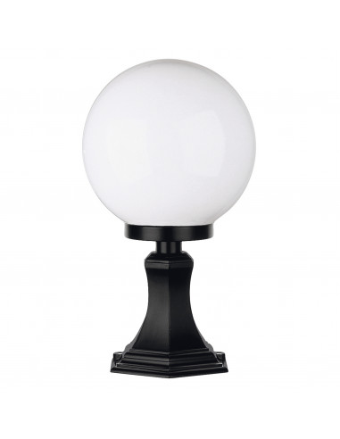 Borne classique CAST IP43 E27 42W 400mm Noir NOVOLUX LIGHTING 046C-G05X1A-02T