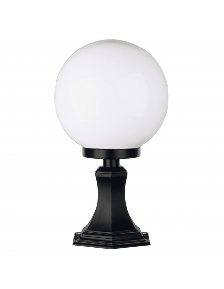 Borne classique CAST IP43 E27 42W 400mm Noir NOVOLUX LIGHTING 046C-G05X1A-02T